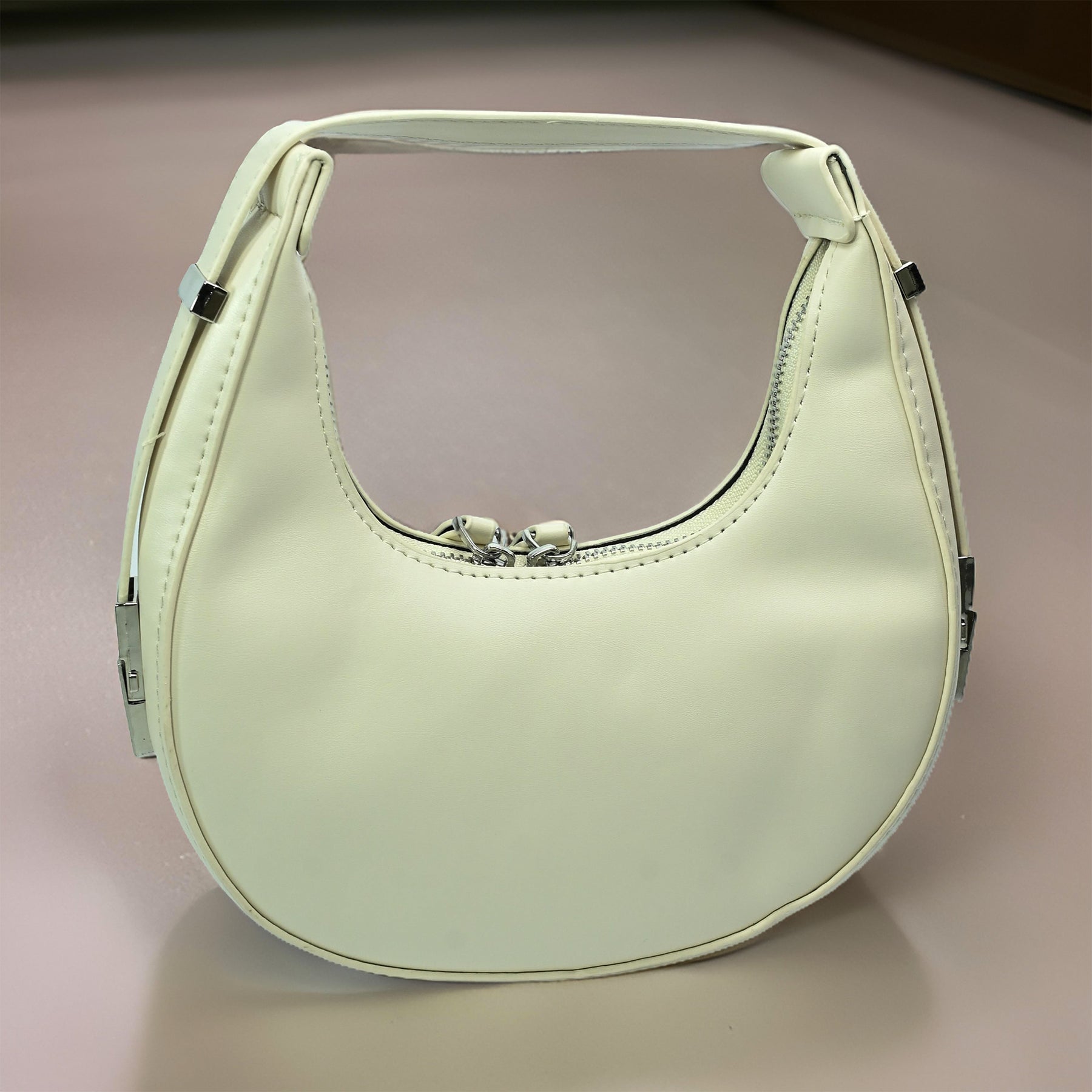 Hobo Bag - Pearl White