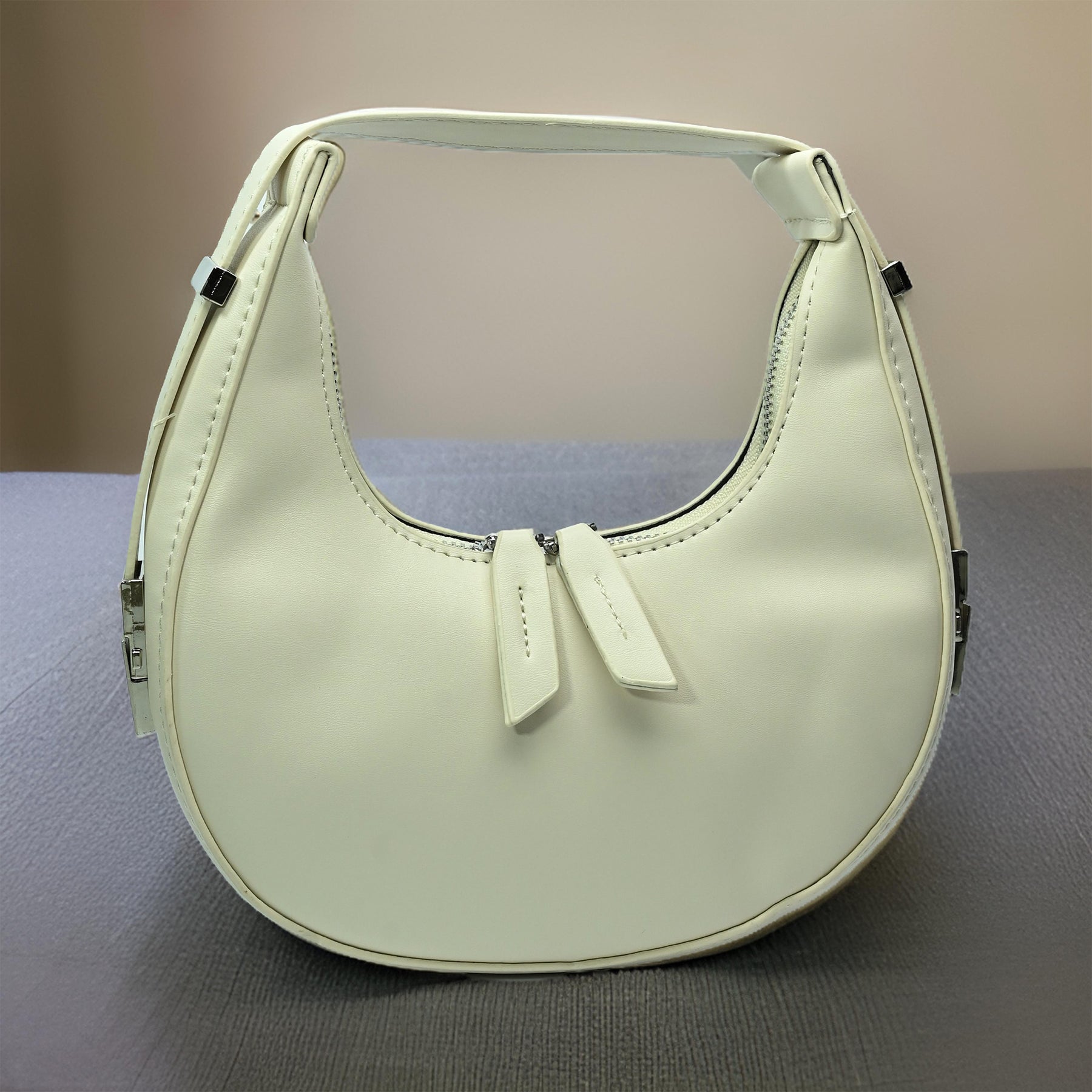 Hobo Bag - Pearl White