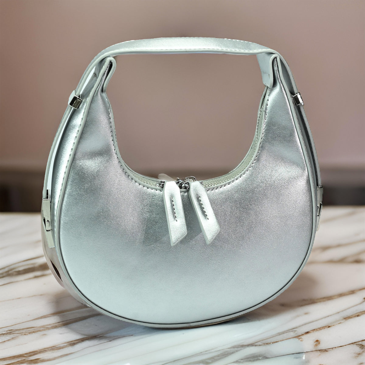 Hobo Bag - Silver Mist