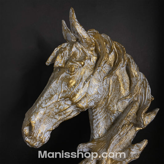 Majestic Steed Horse Sculpture (Pakistan Made)