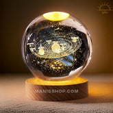 3D Crystal Ball Lamps With LED Lights