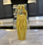 Golden Sparrow Vase