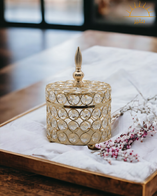 Crystal Beads Candy with Lid