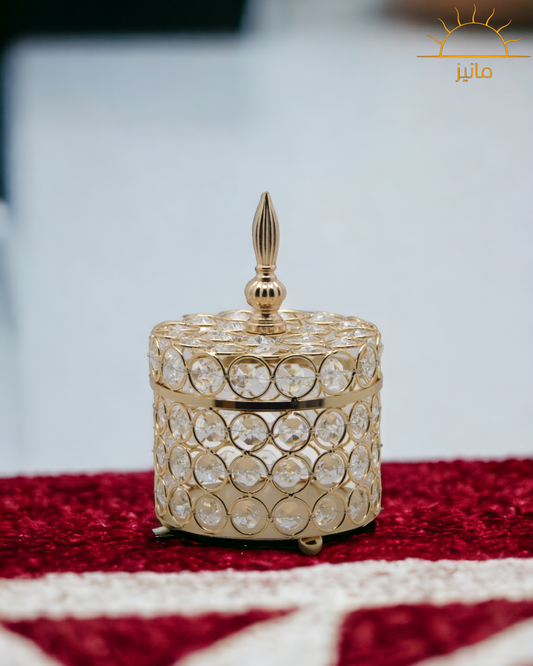 Crystal Beads Candy with Lid