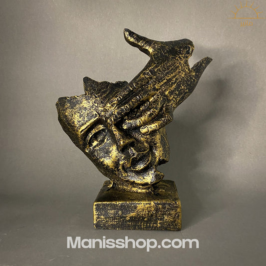 Duchess Face Gesture Sculpture (Pakistan Made)