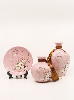 Victorian Vase Set 3pcs