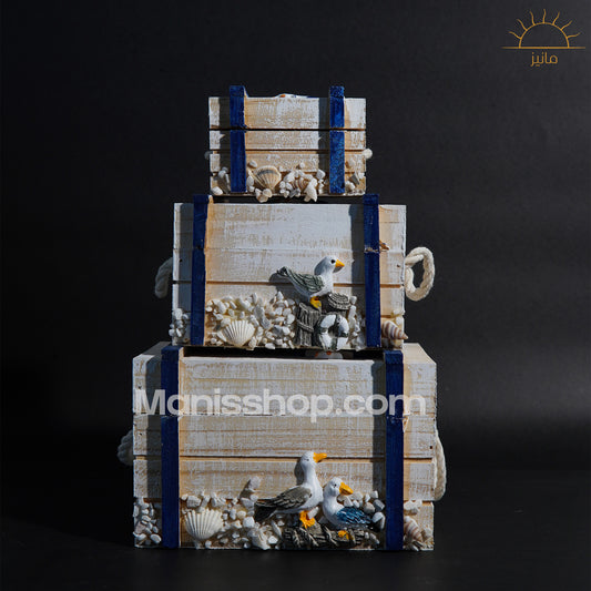 3p Wooden Empty Box